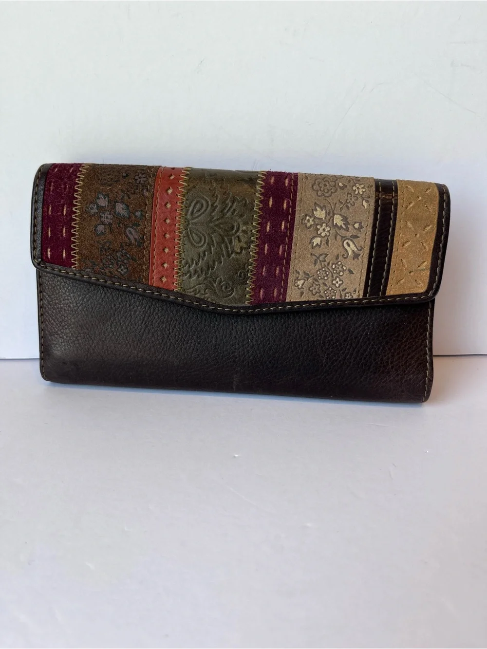 Fossil Y2K Patchwork Wallet